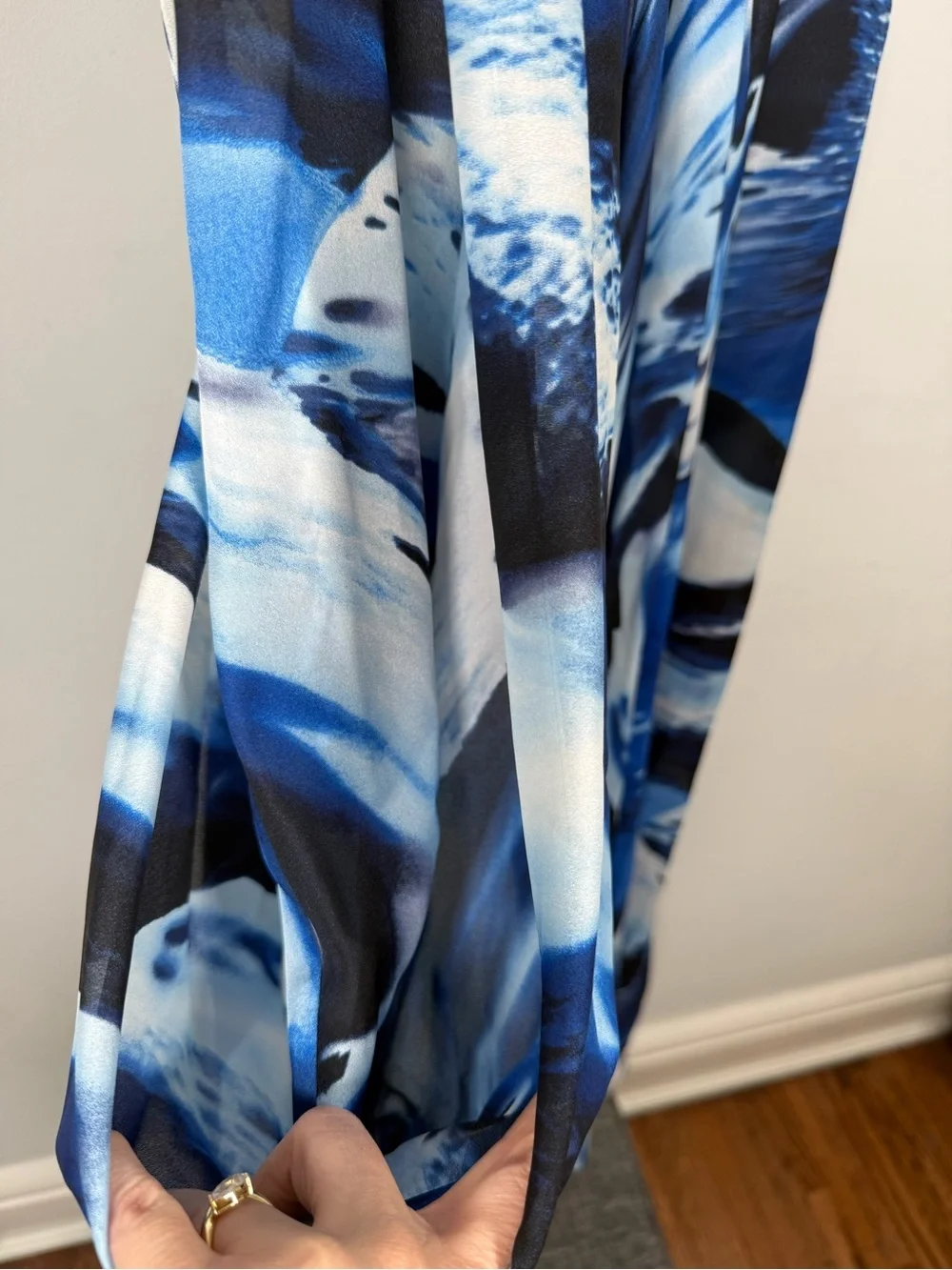 BCBGMaxAzria description sweeping